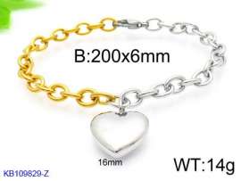 Stainless Steel Gold-plating Bracelet