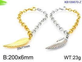 Stainless Steel Gold-plating Bracelet