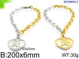 Stainless Steel Gold-plating Bracelet