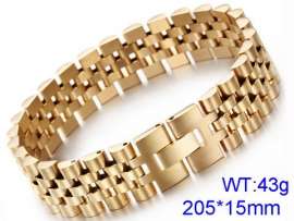 Stainless Steel Gold-plating Bracelet