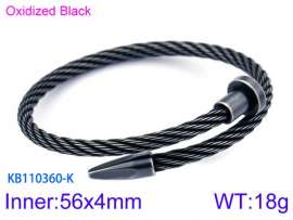 Stainless Steel Wire Bangle