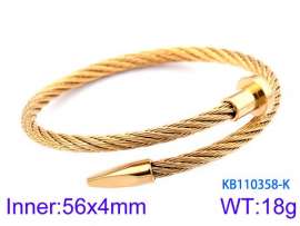 Stainless Steel Wire Bangle