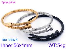 Stainless Steel Wire Bangle