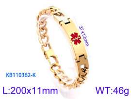 Stainless Steel Gold-plating Bracelet