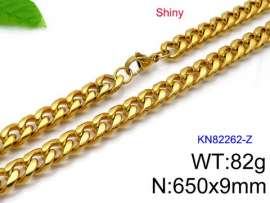 SS Gold-Plating Necklace