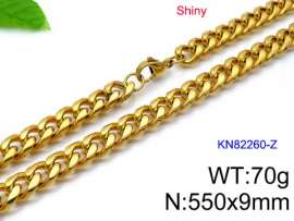 SS Gold-Plating Necklace