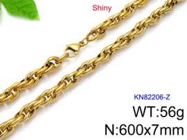 SS Gold-Plating Necklace