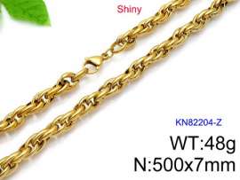 SS Gold-Plating Necklace