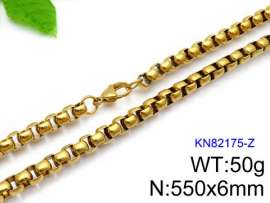 SS Gold-Plating Necklace