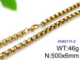 SS Gold-Plating Necklace