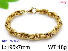 Stainless Steel Gold-plating Bracelet