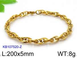 Stainless Steel Gold-plating Bracelet