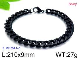 Stainless Steel Black-plating Bracelet