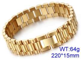 Stainless Steel Gold-plating Bracelet