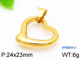 Stainless Steel Gold-plating Pendant