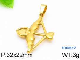 Stainless Steel Gold-plating Pendant