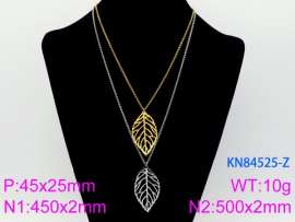 SS Gold-Plating Necklace