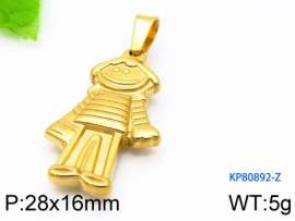 Stainless Steel Gold-plating Pendant