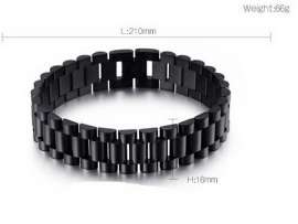 Stainless Steel Black-plating Bracelet