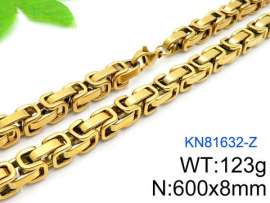 SS Gold-Plating Necklace