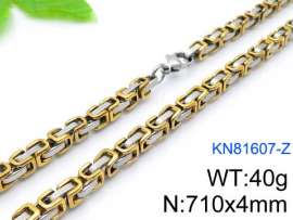 SS Gold-Plating Necklace