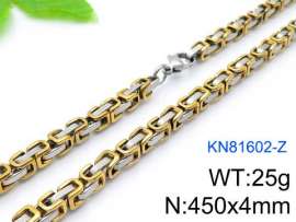 SS Gold-Plating Necklace