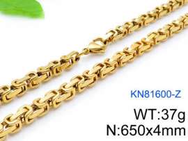 SS Gold-Plating Necklace