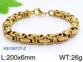 Stainless Steel Gold-plating Bracelet