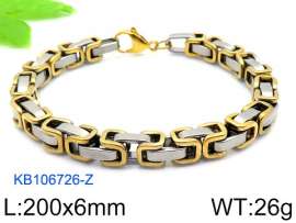 Stainless Steel Gold-plating Bracelet