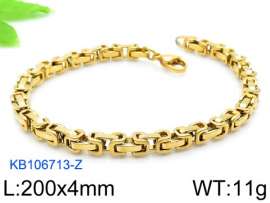 Stainless Steel Gold-plating Bracelet