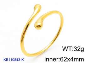 Stainless Steel Gold-plating Bangle