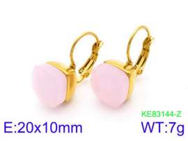 Stainless Steel Stone&Crystal Earring
