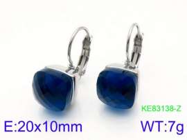 Stainless Steel Stone&Crystal Earring