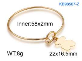 Stainless Steel Gold-plating Bangle
