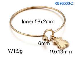 Stainless Steel Gold-plating Bangle