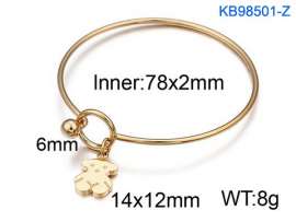 Stainless Steel Gold-plating Bangle