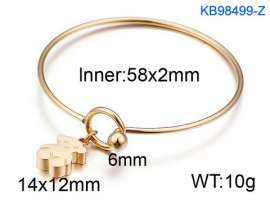Stainless Steel Gold-plating Bangle