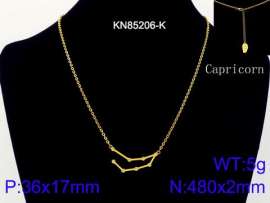 SS Gold-Plating Necklace