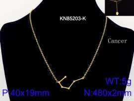 SS Gold-Plating Necklace