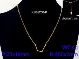 SS Gold-Plating Necklace