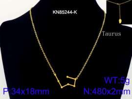 SS Gold-Plating Necklace
