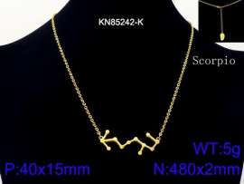 SS Gold-Plating Necklace