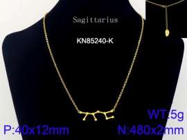 SS Gold-Plating Necklace