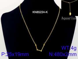 SS Gold-Plating Necklace