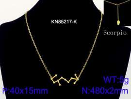 SS Gold-Plating Necklace