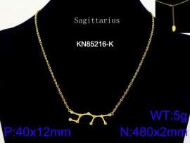 SS Gold-Plating Necklace