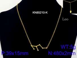 SS Gold-Plating Necklace