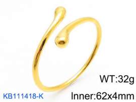 Stainless Steel Gold-plating Bangle