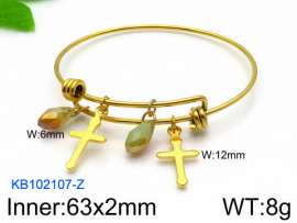 Stainless Steel Gold-plating Bangle