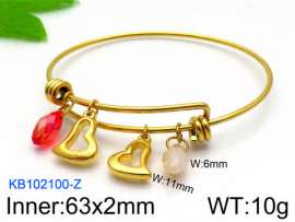 Stainless Steel Gold-plating Bangle